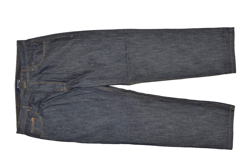 Men's Refuse Blue Denim Jeans Regular Size 38x32 Dark Wash Y2K Baggy
